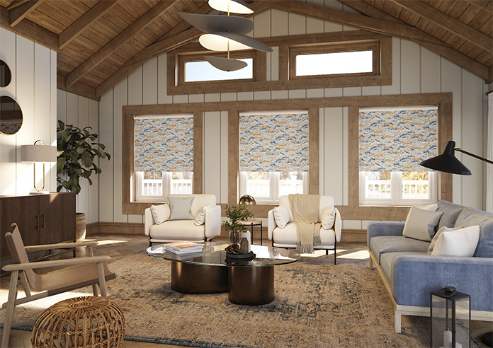 Gabriela, Perano Blue - Roller Blind - Image 7